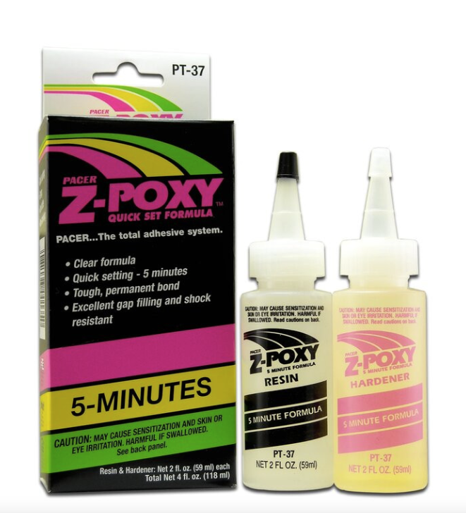 Colle Z poxy 5 minutes 118ml Zap